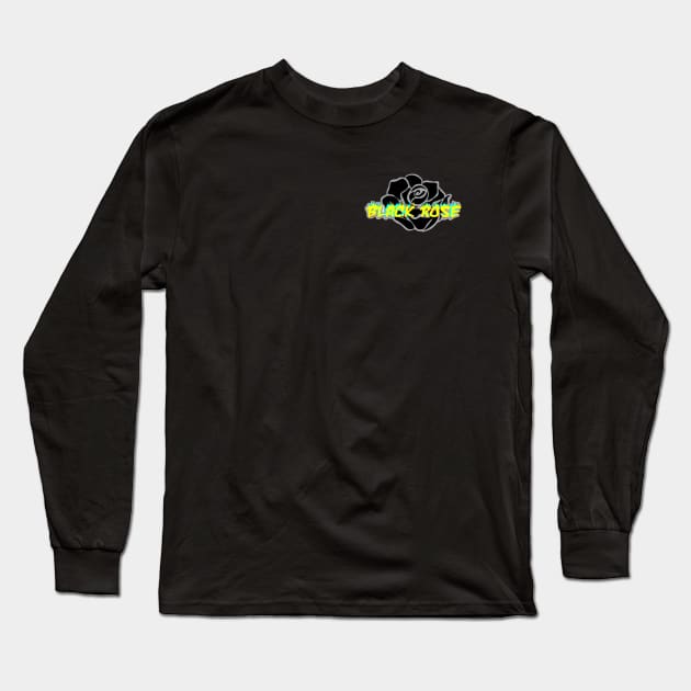 Black Rose Long Sleeve T-Shirt by B1ackRose